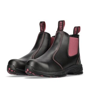 Sheba RE940 Thuli Chelsea Boot Angled Pair Sheba Thuli Chelsea Safety Boot